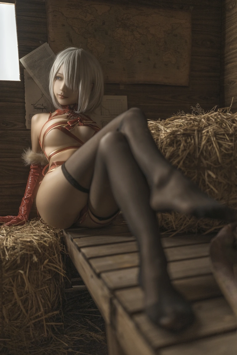 《2B 圣诞》｜蠢沫沫 · 70张写真