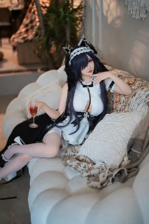 《碧蓝航线 奥古斯特女仆》｜面饼仙儿 · 43张写真