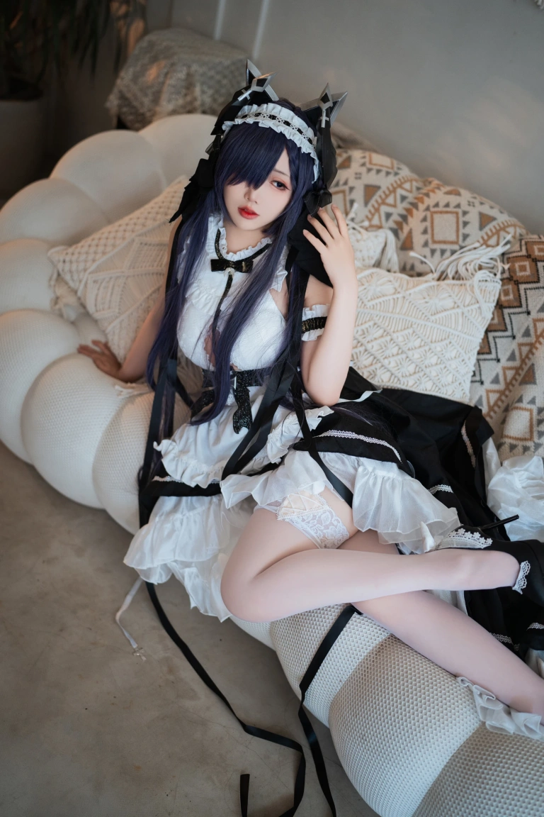 《碧蓝航线 奥古斯特女仆》｜面饼仙儿 · 43张写真