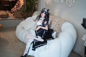《碧蓝航线 奥古斯特女仆》｜面饼仙儿 · 43张写真
