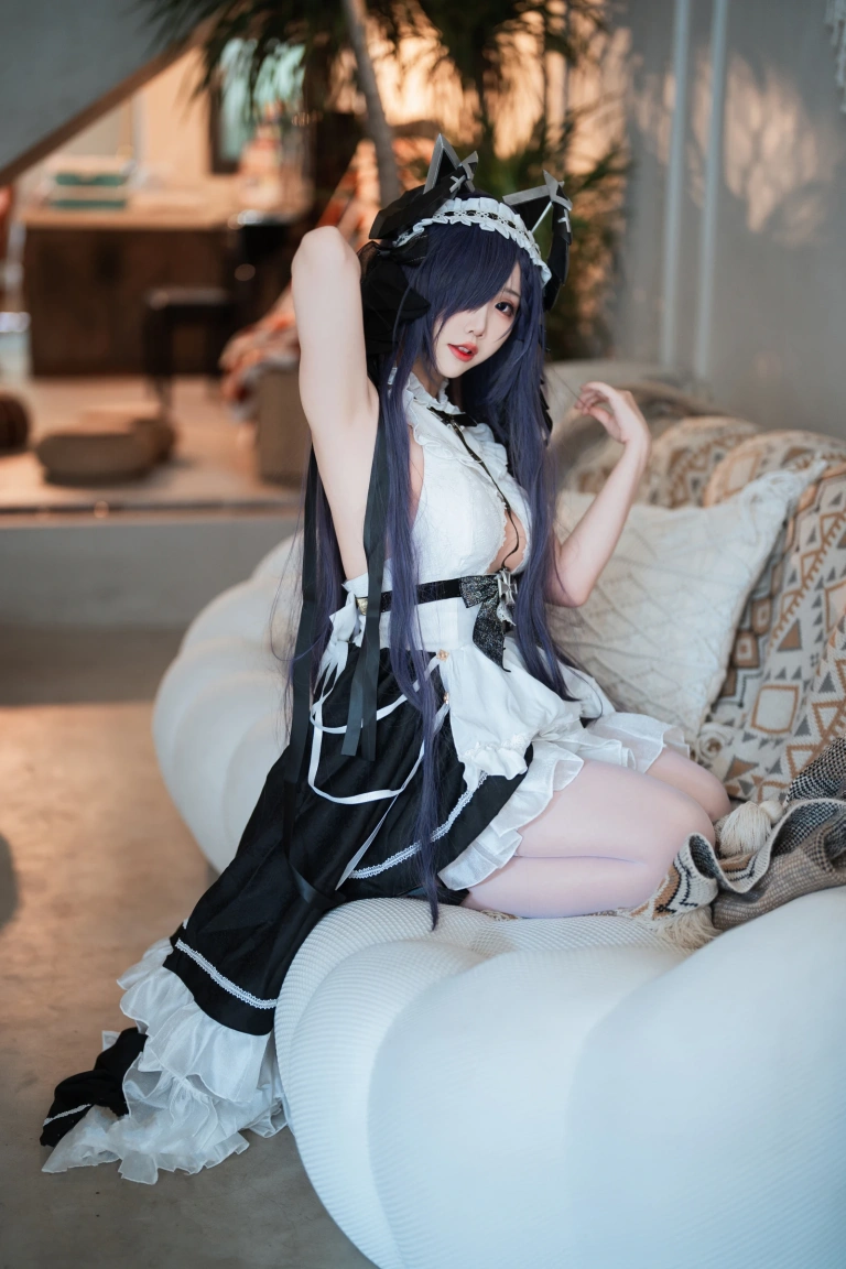 《碧蓝航线 奥古斯特女仆》｜面饼仙儿 · 43张写真