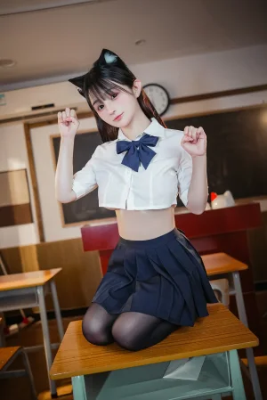 《JK猫耳》｜桜井宁宁 · 150张写真、1 个视频