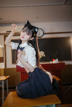 《JK猫耳》｜桜井宁宁 · 150张写真、1 个视频