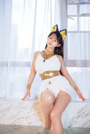 《白色猫娘》｜桜井宁宁 · 132张写真