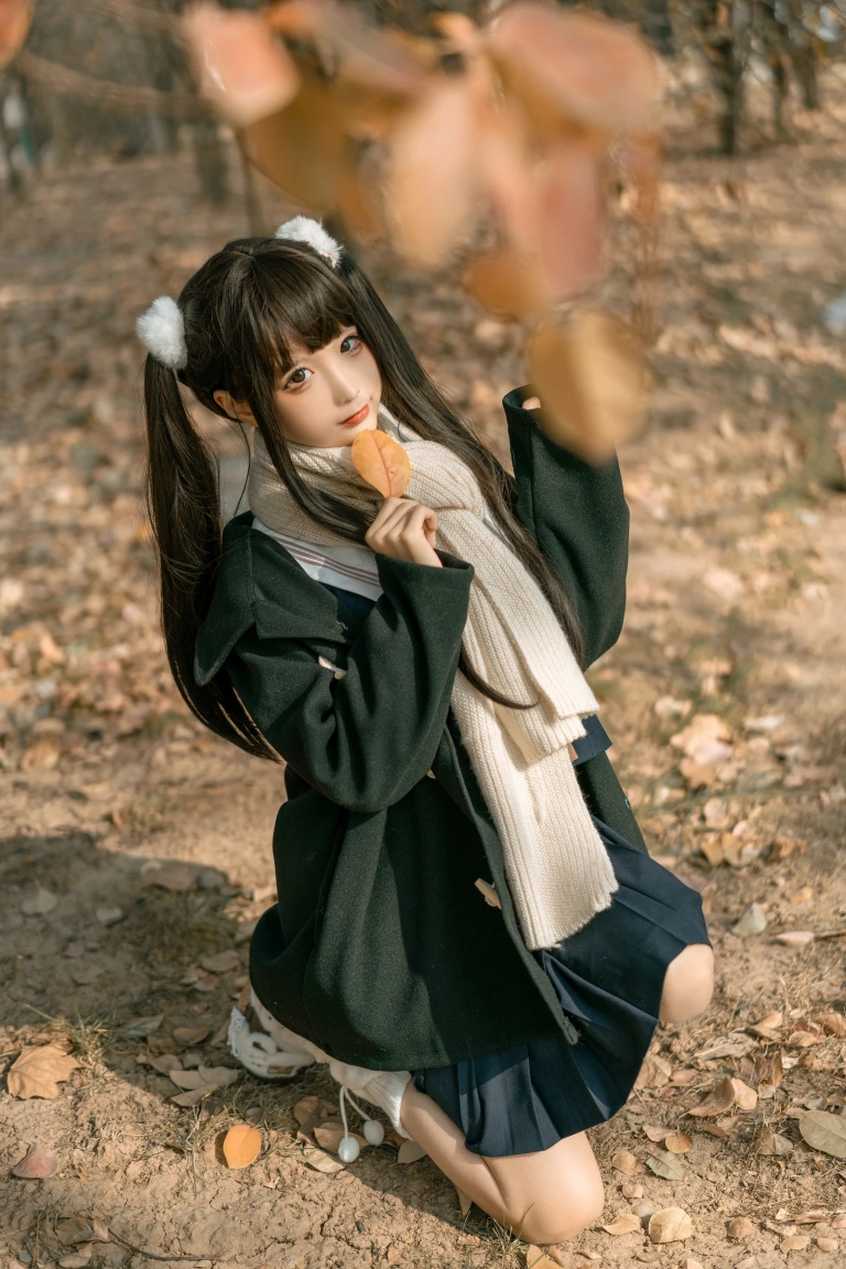 《沫沫真爱版 秋季JK》｜蠢沫沫 · 19张写真
