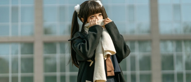 《沫沫真爱版 秋季JK》｜蠢沫沫 · 19张写真