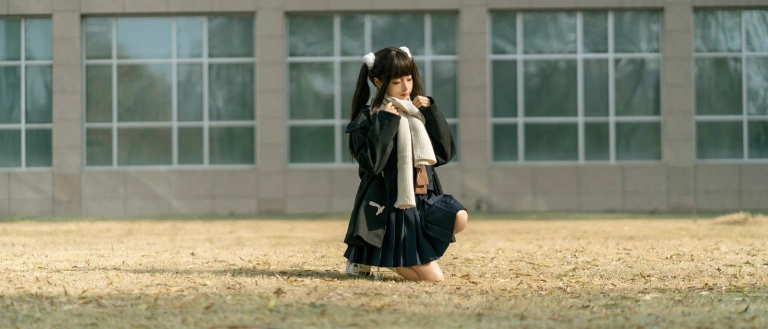 《沫沫真爱版 秋季JK》｜蠢沫沫 · 19张写真