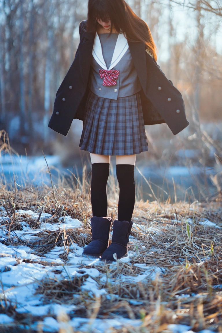 《2023年12月 融雪》｜桜桃喵 · 14张写真