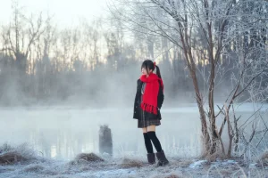 《2023年12月 雾凇》｜桜桃喵 · 10张写真