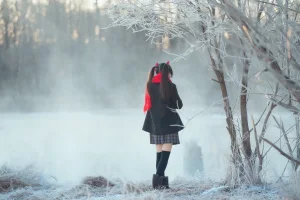 《2023年12月 雾凇》｜桜桃喵 · 10张写真