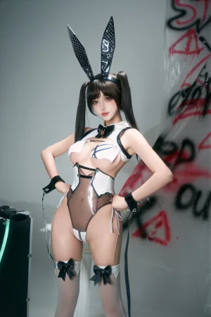 《NIKKE 胜利女神 贝伊闪耀兔女郎》｜过期米线线喵 · 66张写真