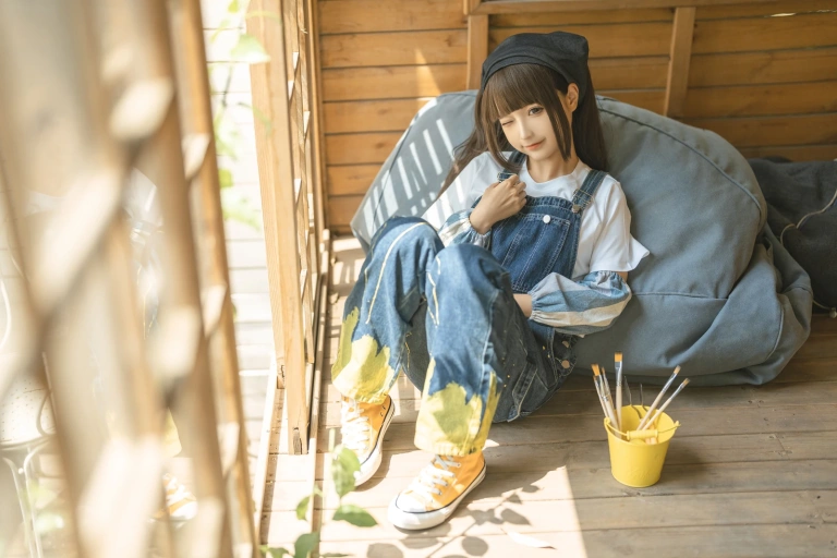 《小画家》｜蠢沫沫 · 110张写真