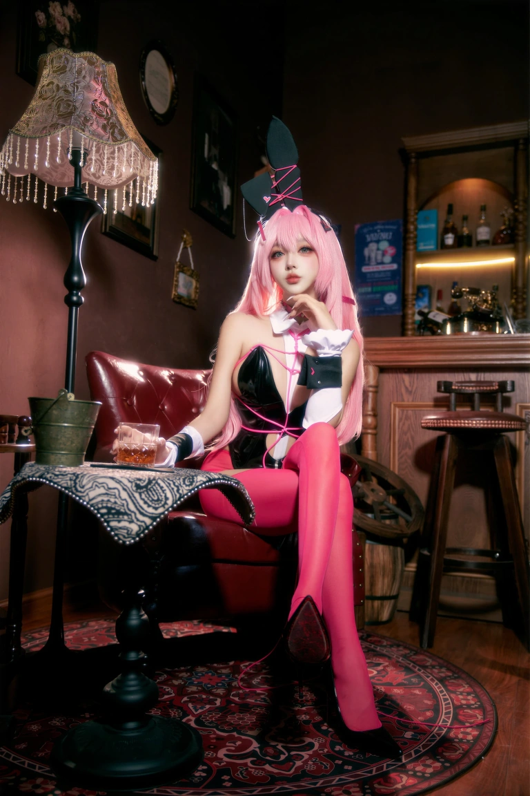 《NIKKE胜利女神 薇尔维特 兔女郎》｜过期米线线喵 · 64张写真