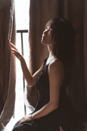《黑》｜桜桃喵 · 21张写真