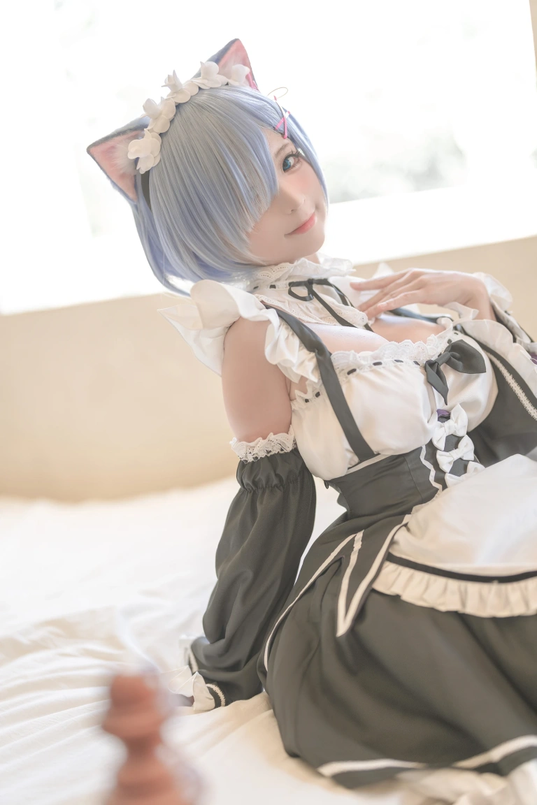 《猫耳雷姆》｜蠢沫沫 · 33张写真