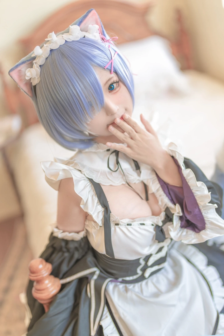 《猫耳雷姆》｜蠢沫沫 · 33张写真