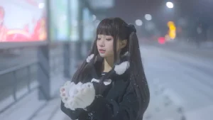 《下雪》｜蠢沫沫 · 张写真、1 个视频