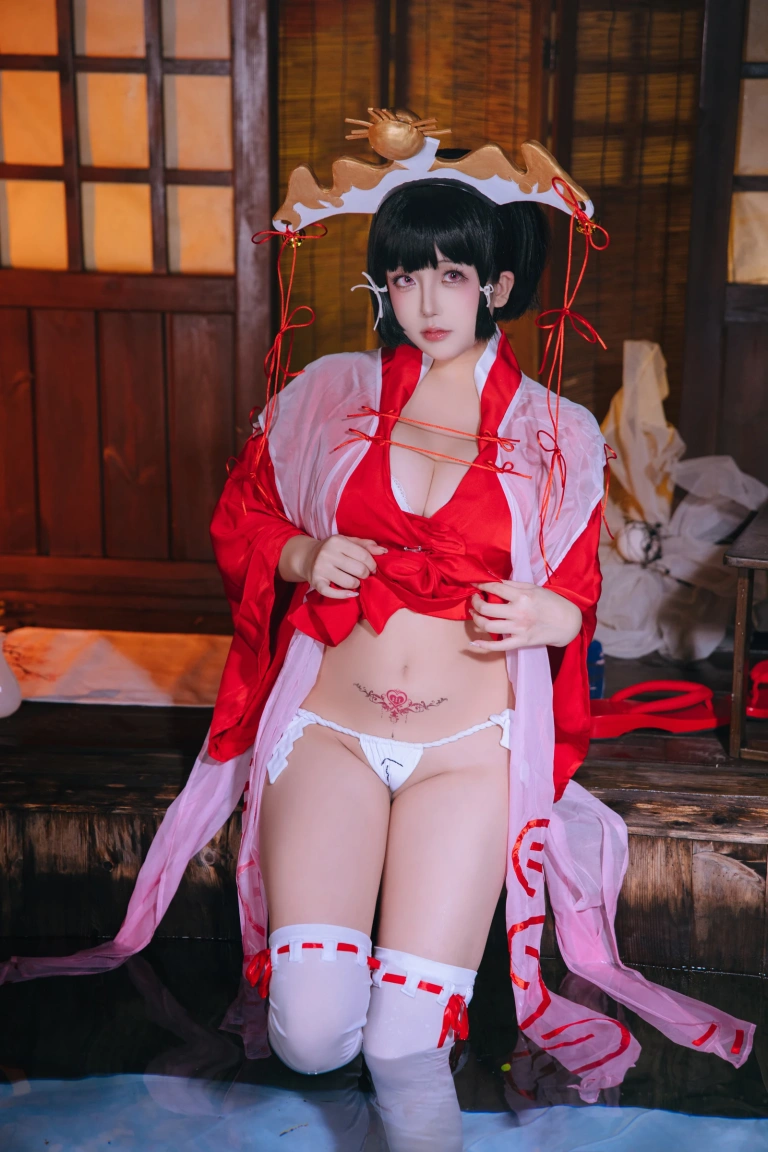 《辉夜巫女》｜日奈娇(椎名莜) · 130张写真、1 个视频