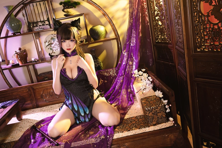 《蝴蝶旗袍》｜星之迟迟 · 46张写真