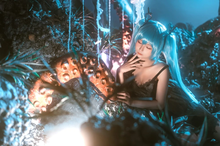 《深海少女》｜蠢沫沫 · 44张写真