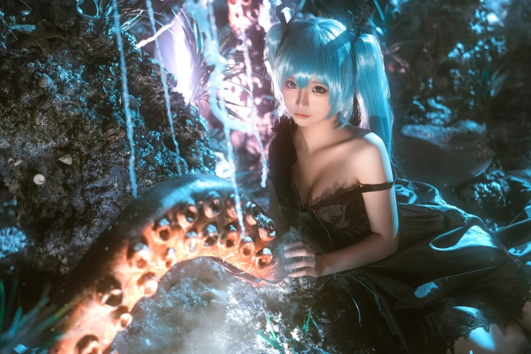 《深海少女》｜蠢沫沫 · 44张写真