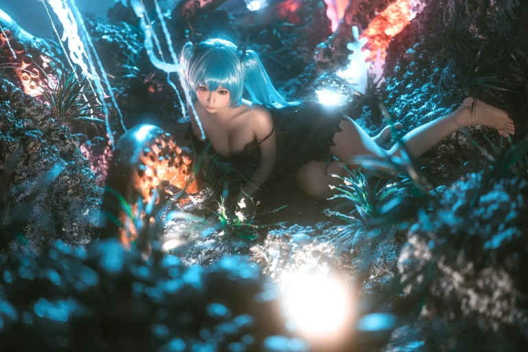 《深海少女》｜蠢沫沫 · 44张写真