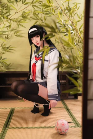 《2022月度计划 9月套图B 莲花JK》｜星之迟迟 · 36张写真