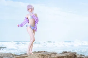 《海边玛修》｜果咩酱 · 35张写真