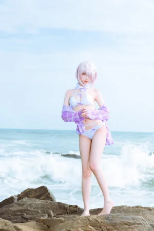 《海边玛修》｜果咩酱 · 35张写真