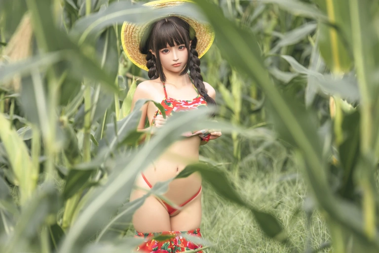 《苞米地的故事》｜蠢沫沫 · 50张写真