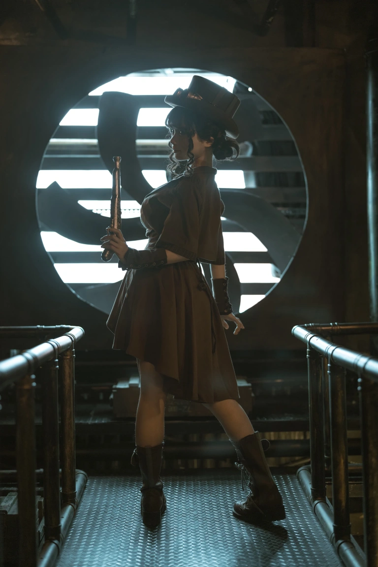 《蒸汽少女》｜蠢沫沫 · 110张写真