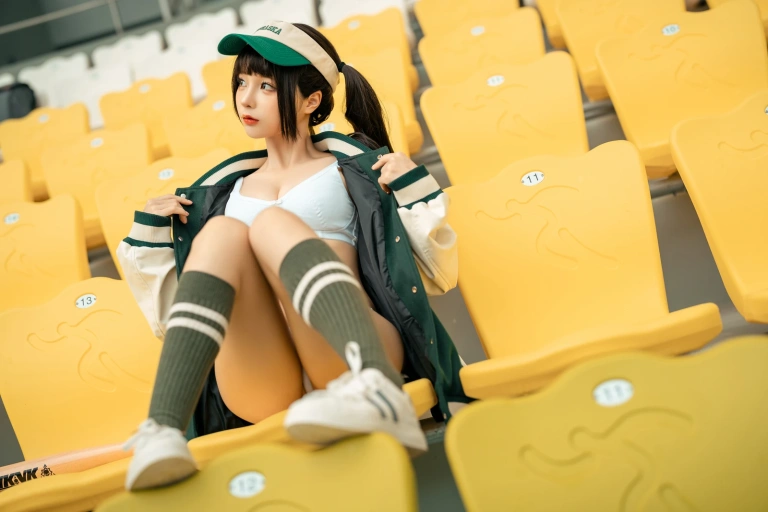 《棒球女孩》｜蠢沫沫 · 102张写真