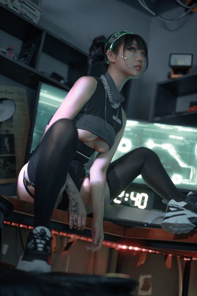 《仿生人形》｜周叽是可爱兔兔 · 38张写真
