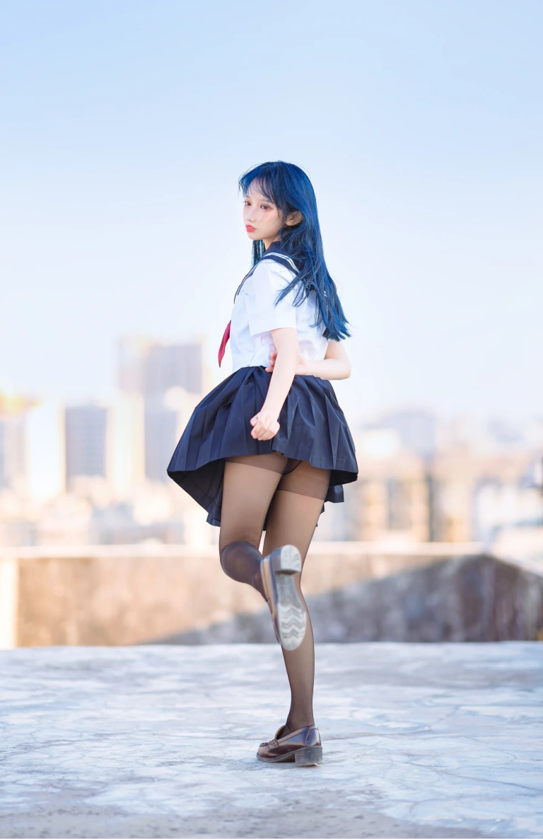 《JK制服》｜果咩酱 · 30张写真
