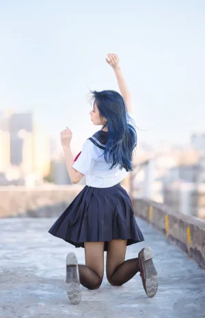 《JK制服》｜果咩酱 · 30张写真