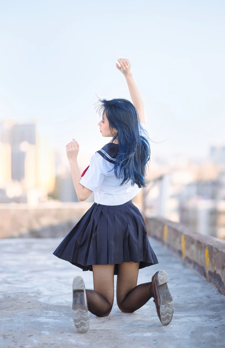 《JK制服》｜果咩酱 · 30张写真