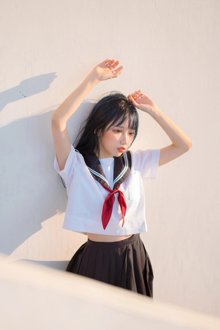 《JK制服》｜果咩酱 · 30张写真