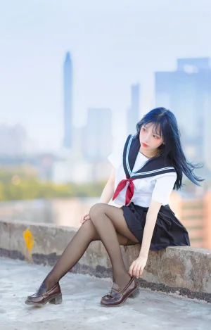 《JK制服》｜果咩酱 · 30张写真
