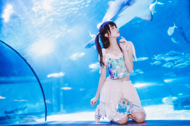 《水族馆》｜桜桃喵 · 15张写真