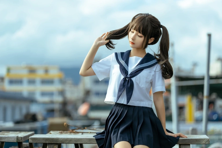 《海风》｜蠢沫沫 · 19张写真