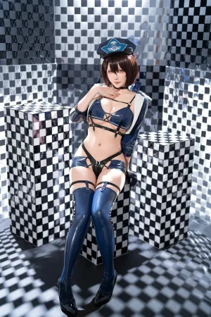 《2023年3月计划B 碧蓝航线 巴尔的摩赛车服》｜星之迟迟 · 51张写真、1 个视频