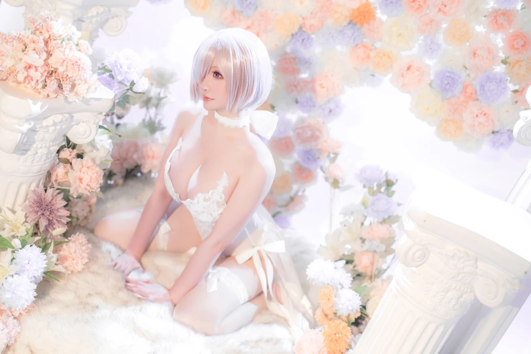 《2023年3月计划C FGO 玛修婚纱》｜星之迟迟 · 78张写真、1 个视频
