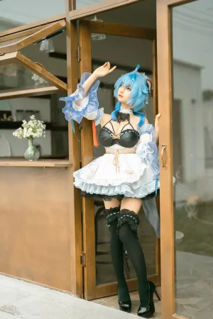 《甘雨女仆》｜蠢沫沫 · 14张写真