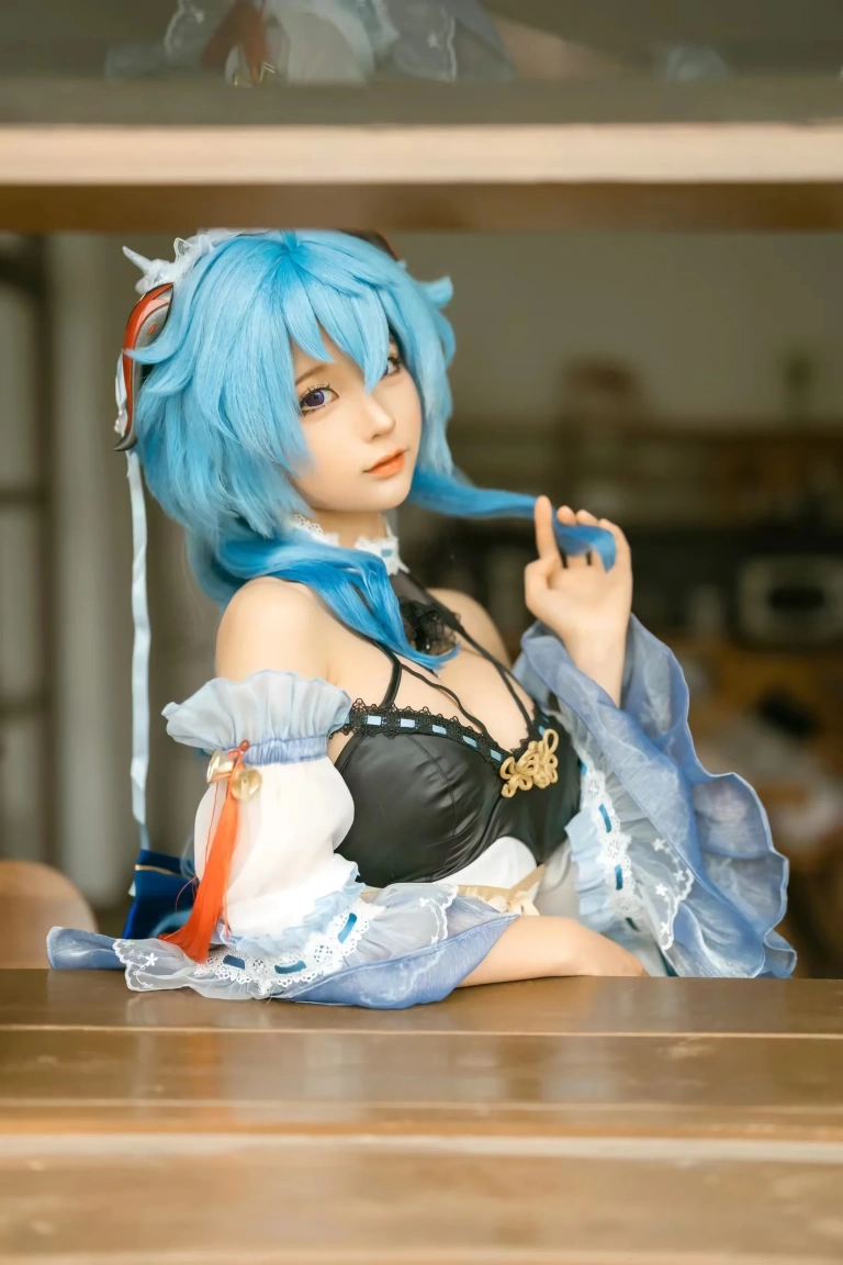 《甘雨女仆》｜蠢沫沫 · 14张写真
