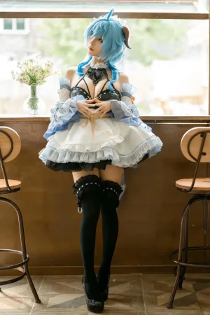 《甘雨女仆》｜蠢沫沫 · 14张写真