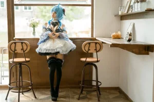 《甘雨女仆》｜蠢沫沫 · 14张写真