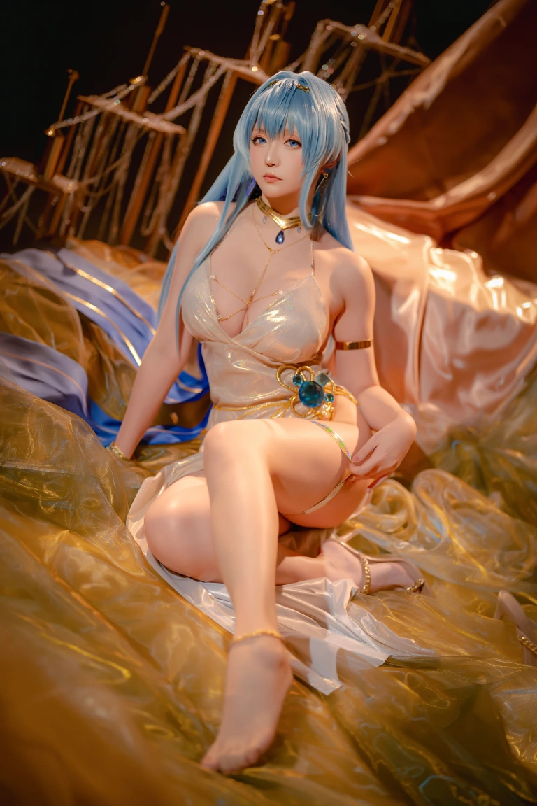 《2023年4月计划C Nikke 胜利女神 海伦》｜星之迟迟 · 77张写真、1 个视频