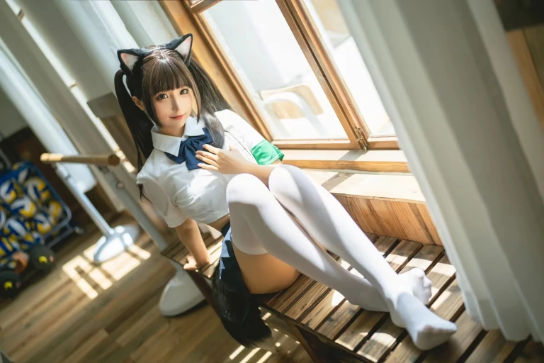 《关于我学妹是个猫娘这件事》｜蠢沫沫 · 22张写真