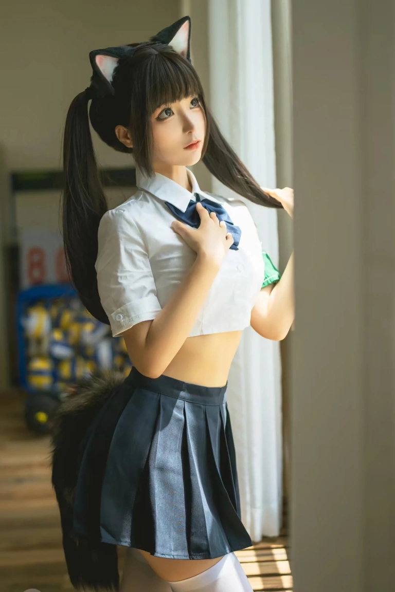 《关于我学妹是个猫娘这件事》｜蠢沫沫 · 22张写真