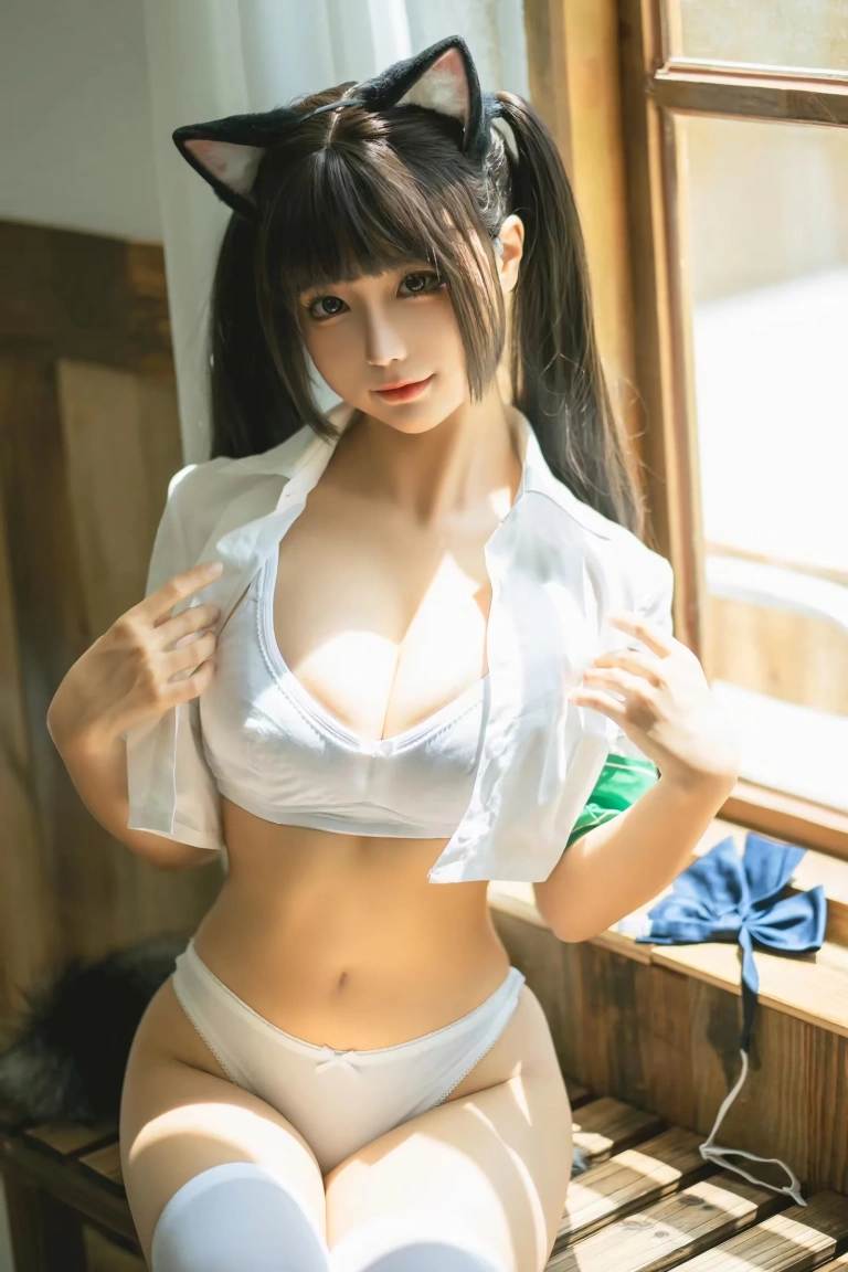 《关于我学妹是个猫娘这件事》｜蠢沫沫 · 22张写真